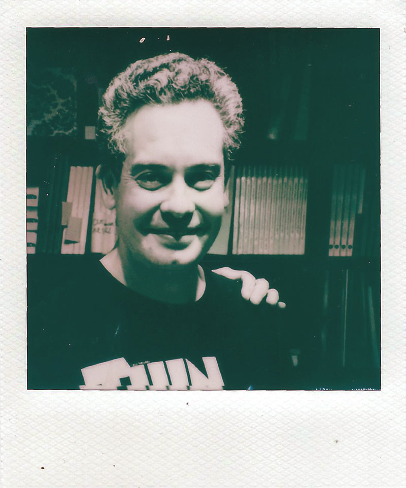 Polaroid portrait of Jason Ford